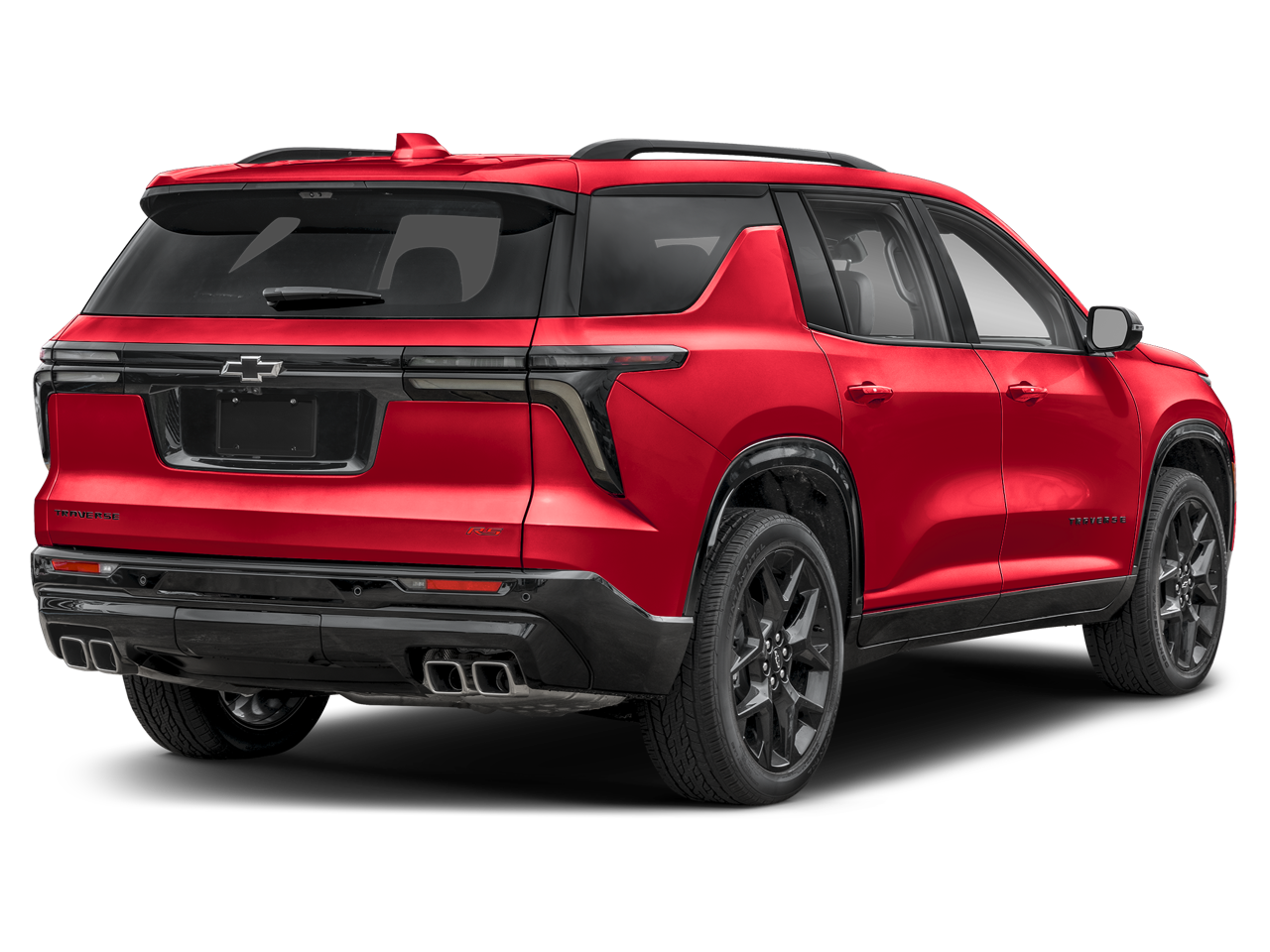 2026 Chevrolet Traverse — rear three-quarter view