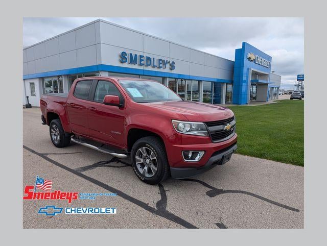2016 Chevrolet Colorado 4WD Z71 in Red Rock Metallic — front three-quarter view