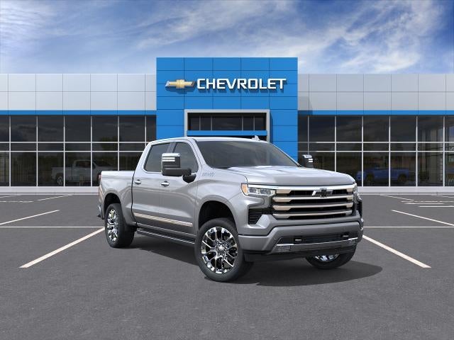 2026 Chevrolet Silverado 1500 High Country in Sterling Gray Metallic — front three-quarter view