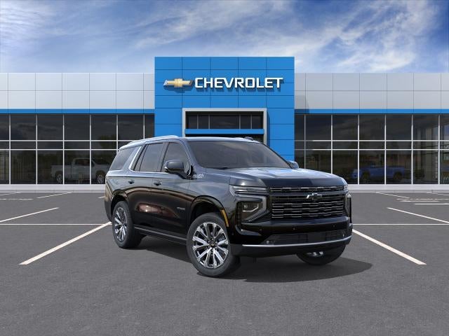 2026 Chevrolet Tahoe High Country in Black — front three-quarter view