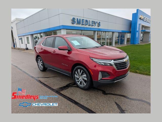 2023 Chevrolet Equinox LT in Radiant Red Tintcoat — front three-quarter view